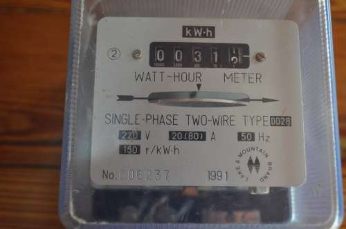 Vintage Electric Meter