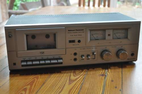 Vintage National Panasonic Stereo Cassette Deck