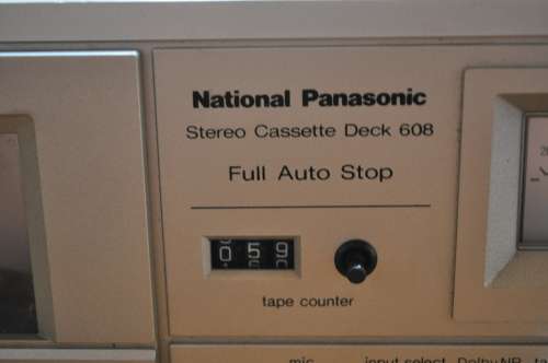 Vintage National Panasonic Stereo Cassette Deck