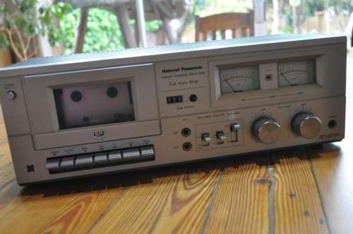 Vintage National Panasonic Stereo Cassette Deck