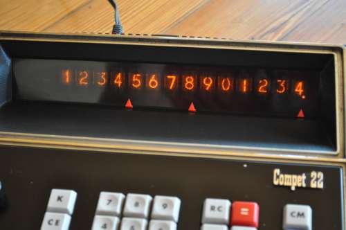 Vintage Sharp Compet CS-22A Calculator