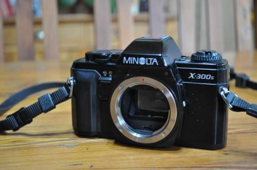 Vintage Minolta X-300S 35mm Film Camera (body only)