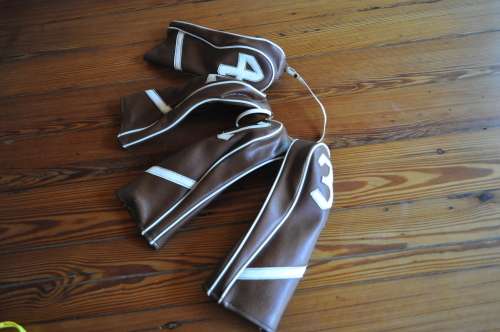 Vintage Head Golf Club Covers