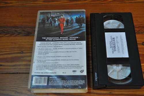 Making Michael Jackson Thriller VHS Cassette