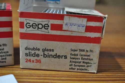 Vintage Gepe Slide Binders