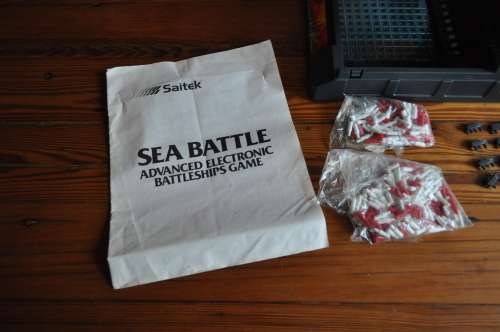 Vintage Saitek Sea Battle Electronic Game