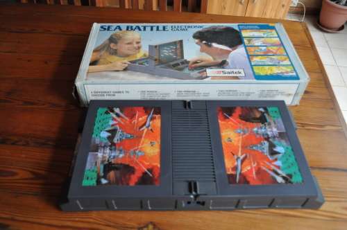 Vintage Saitek Sea Battle Electronic Game