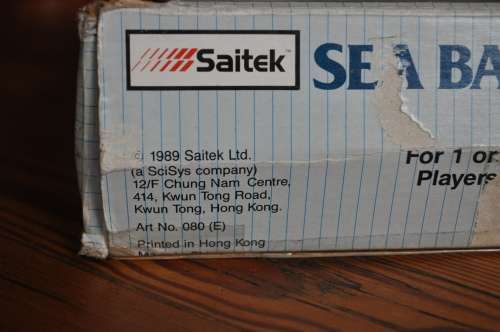 Vintage Saitek Sea Battle Electronic Game