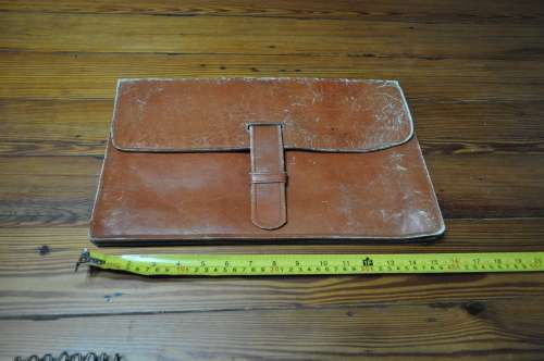 Vintage Leather Document Holder