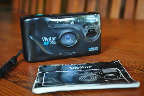 Vintage Vivitar AF 255 35mm Film Camera