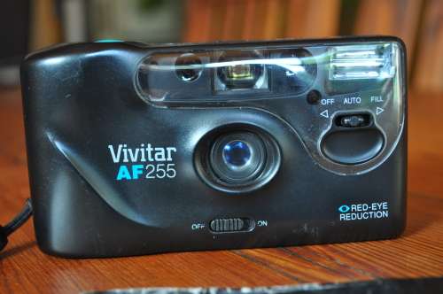 Vintage Vivitar AF 255 35mm Film Camera