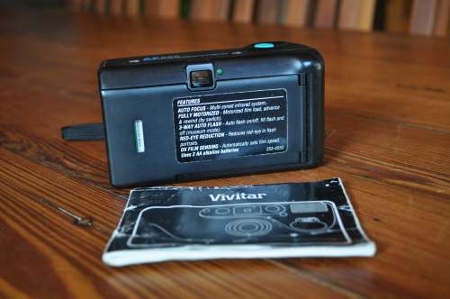Vintage Vivitar AF 255 35mm Film Camera