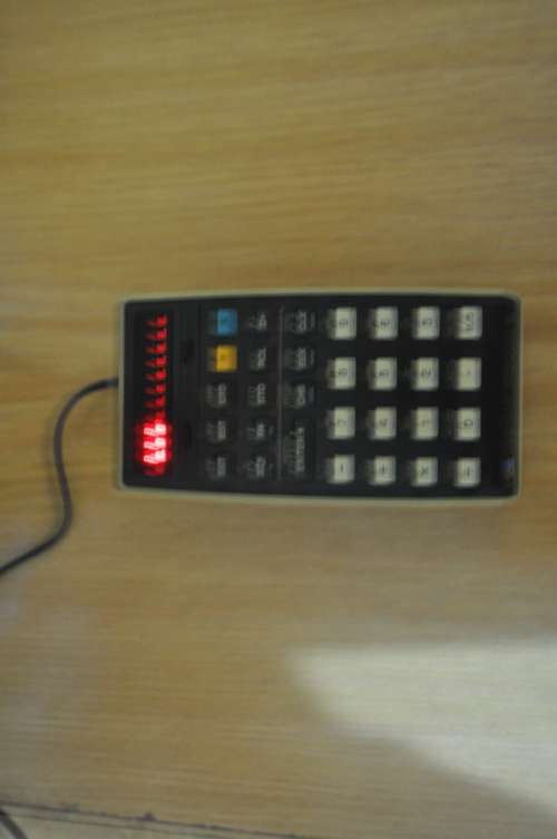 Vintage Hewlett Packard Model 25 Calculator (please read)