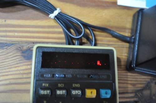 Vintage Hewlett Packard Model 25 Calculator (please read)