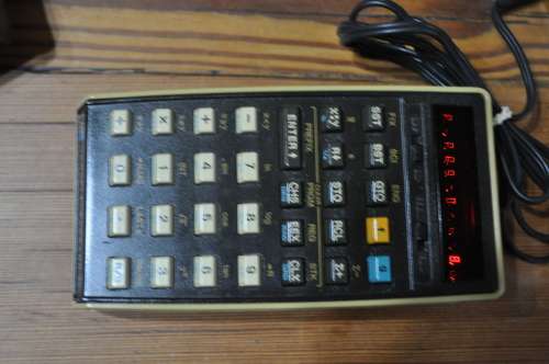 Vintage Hewlett Packard Model 25 Calculator (please read)