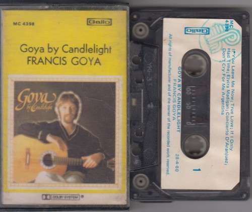 Francis Goya - Goya By Candelight (Cassette)