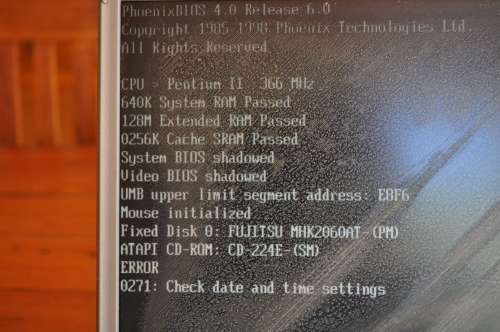 Vintage Pentium II 366 Notebook Laptop (please read)