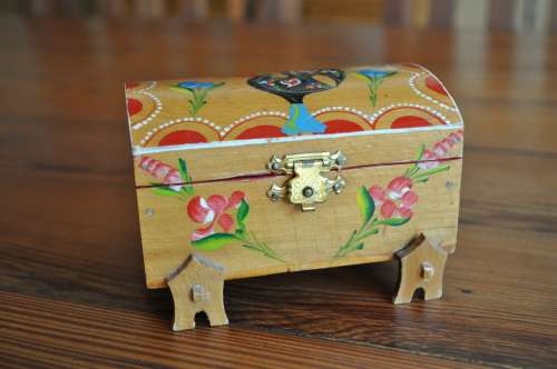 Portuguese Rooster Small Jewelry Box