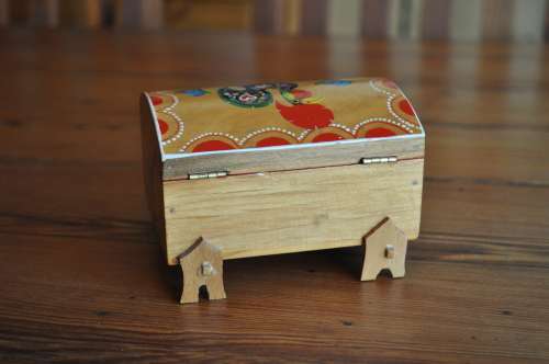Portuguese Rooster Small Jewelry Box