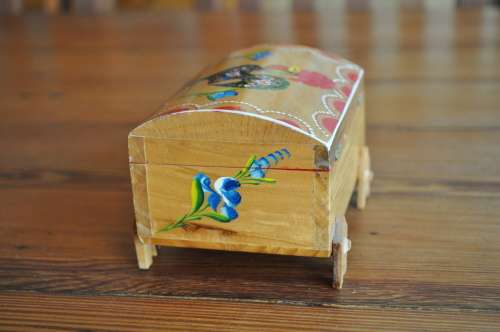Portuguese Rooster Small Jewelry Box