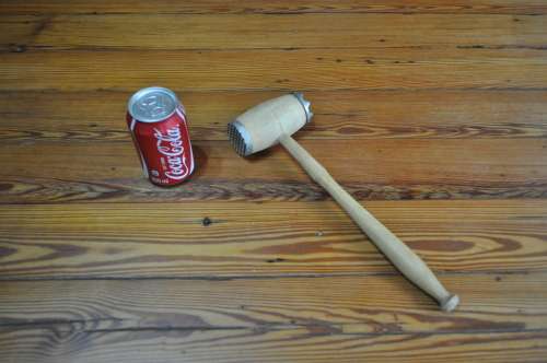 Vintage Wooden Meat Mallet