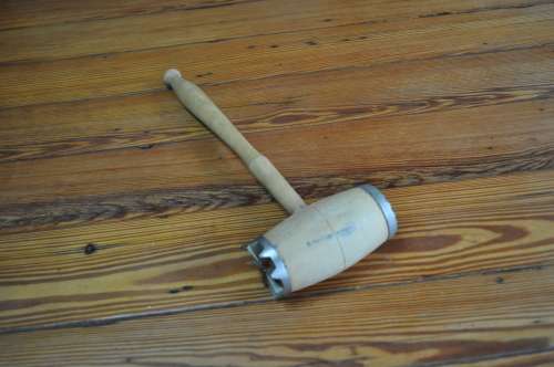 Vintage Wooden Meat Mallet