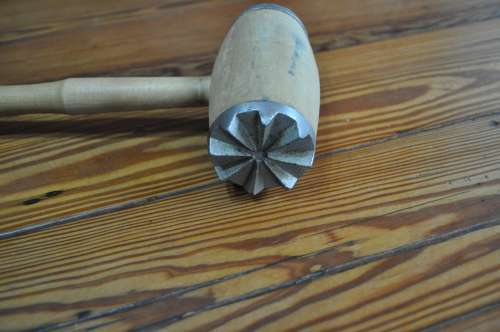 Vintage Wooden Meat Mallet