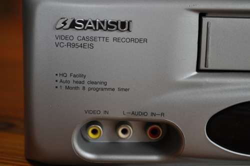 Sansui Hi-Fi Stereo VHS Video Cassette Recorder (no remote)