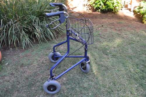 3 Wheel Walker With Brakes [FOR COLLECTION ONLY, NO POSTAGE]