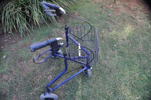 3 Wheel Walker With Brakes [FOR COLLECTION ONLY, NO POSTAGE]