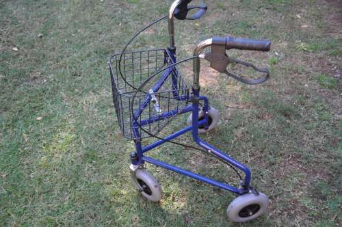 3 Wheel Walker With Brakes [FOR COLLECTION ONLY, NO POSTAGE]