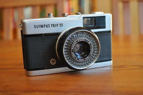 Vintage Olympus Trip 35 Film Camera