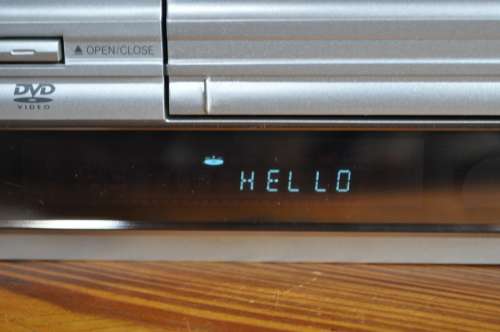 LG VHS And DVD Combo Video Recorder With Remote