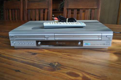 LG VHS And DVD Combo Video Recorder With Remote