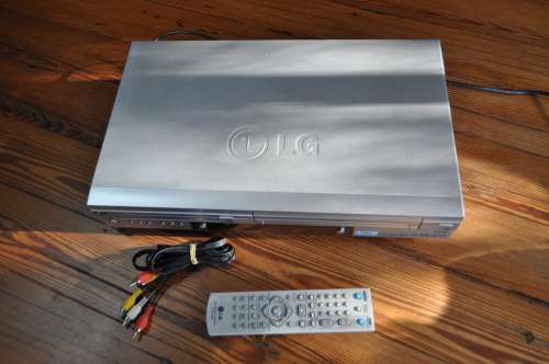 LG VHS And DVD Combo Video Recorder With Remote
