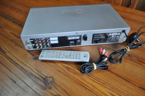 LG VHS And DVD Combo Video Recorder With Remote