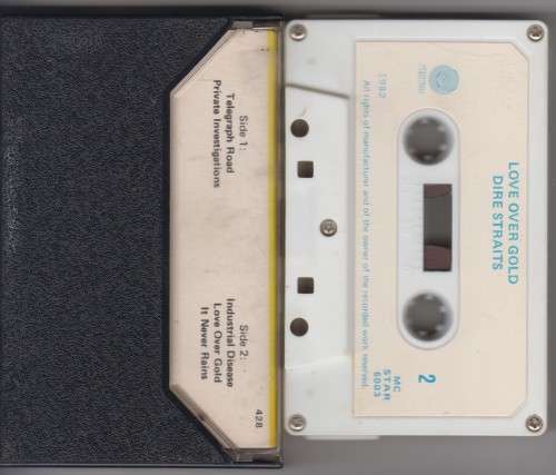 Dire Straits - Love Over Gold (Cassette)