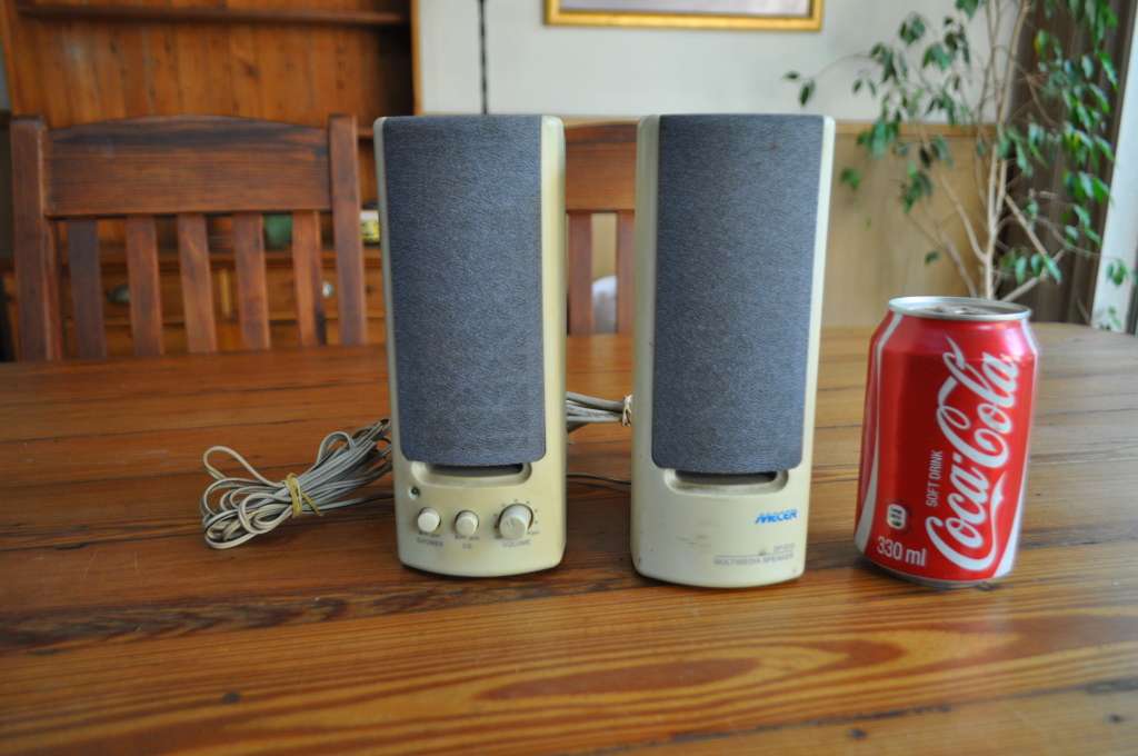 Vintage Mecer Computer Speakers