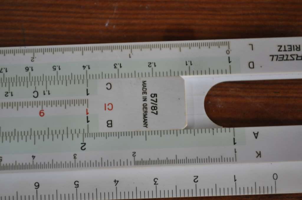 Faber Castle Rietz 57/87 Slide Ruler