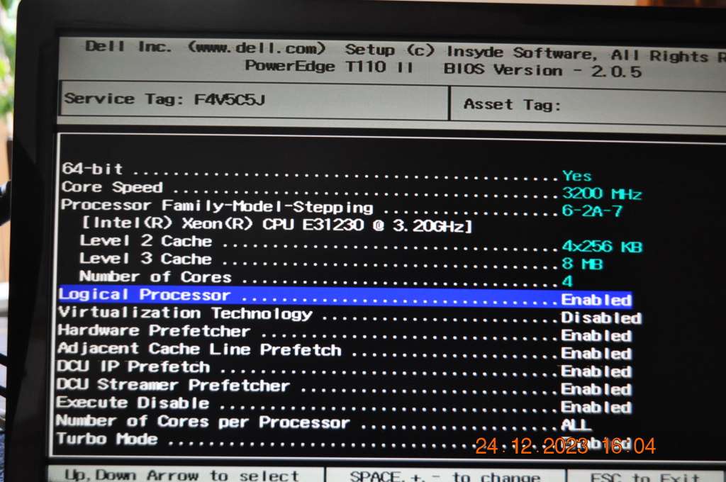 Dell Intel Xeon Server PowerEdge T110 3.2 Mhz (no hard drive)
