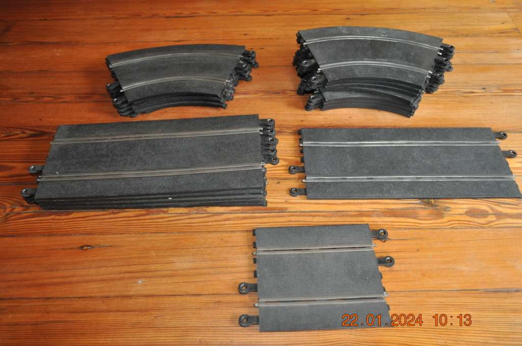 Vintage Hornby Scalextric Tracks