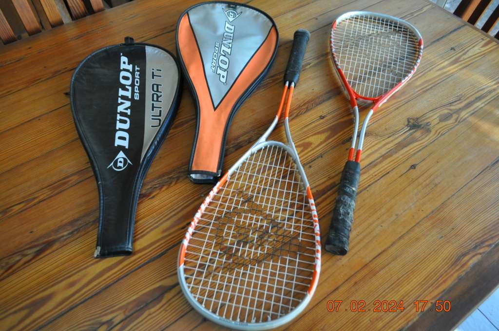 Dunlop Ti Squash Rackets