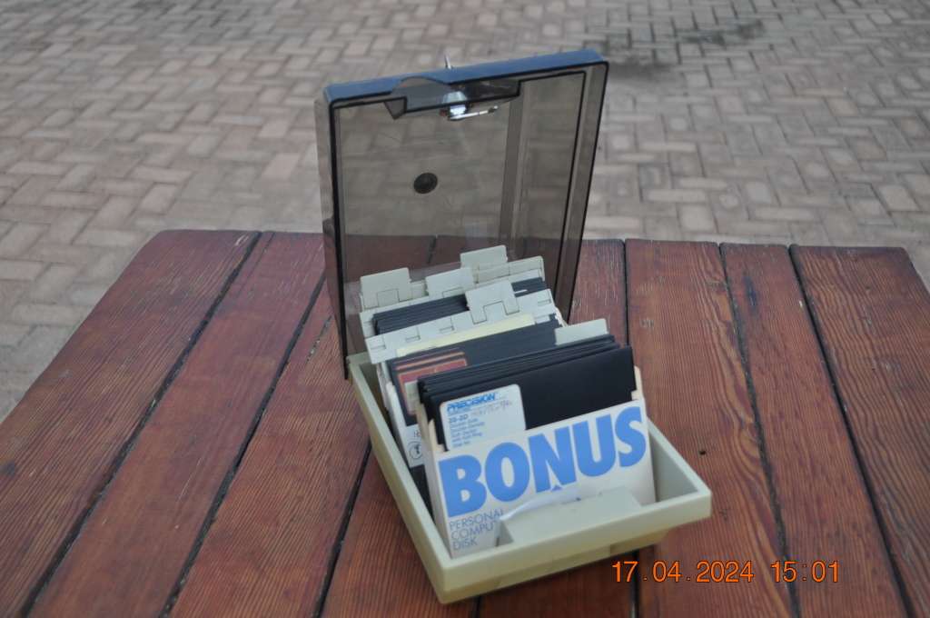 Vintage 5.25 Computer Floppy Discs