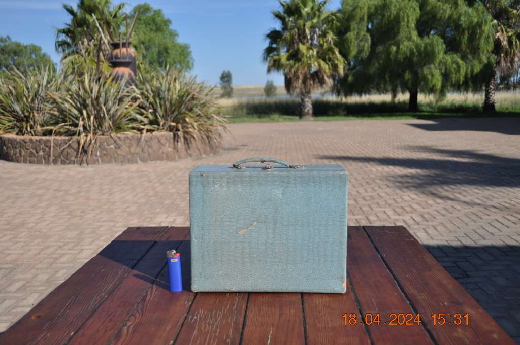Vintage COC Microscope In Wooden Box