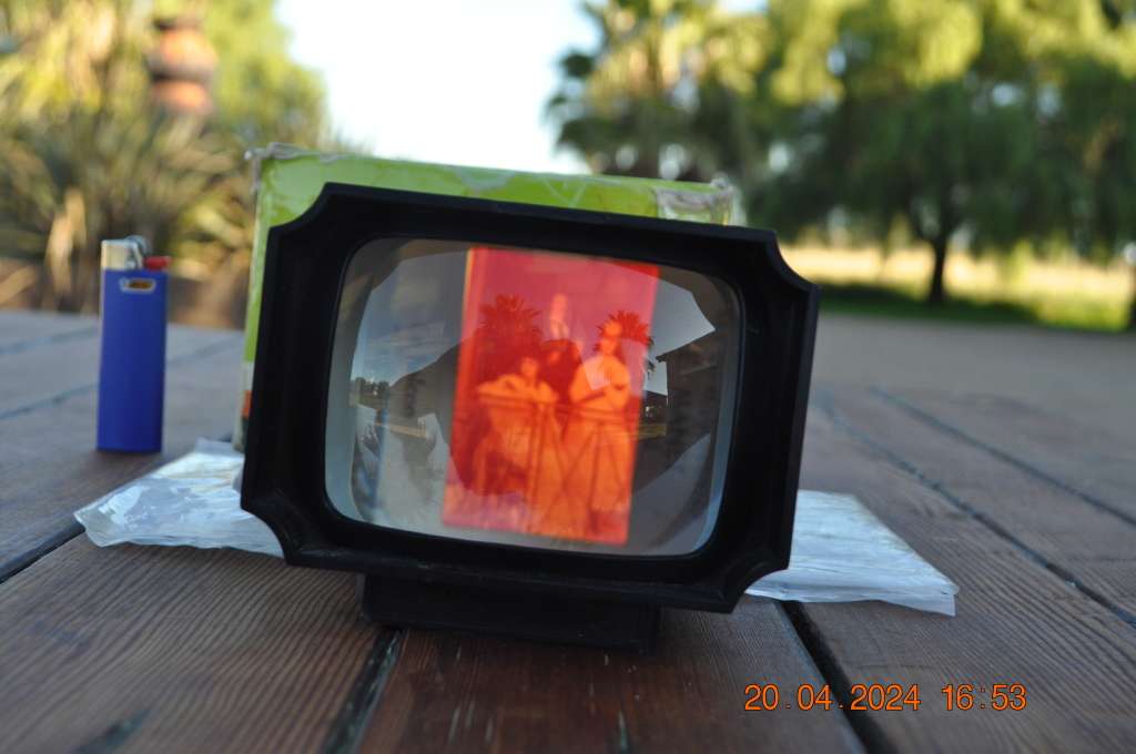 Vintage Portable Slide Viewer In Box