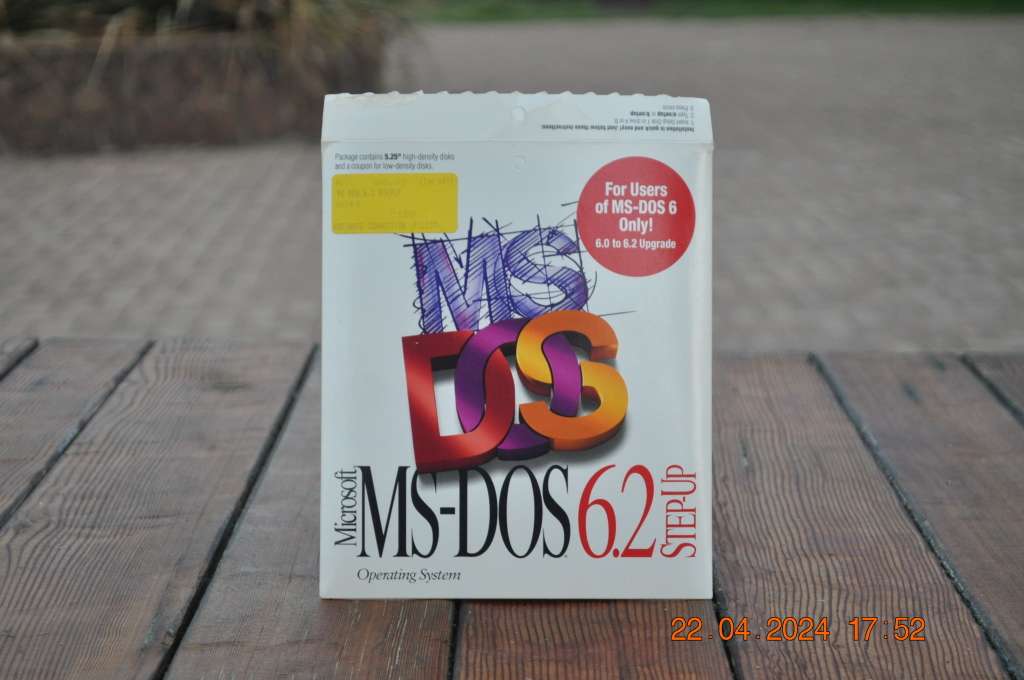 Microsoft MS-Dos 6.2 Setup Operating System