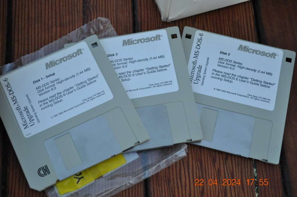 Microsoft MS-Dos 6 Upgrade