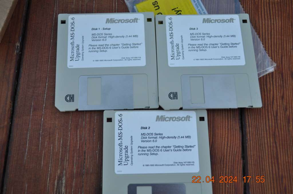 Microsoft MS-Dos 6 Upgrade
