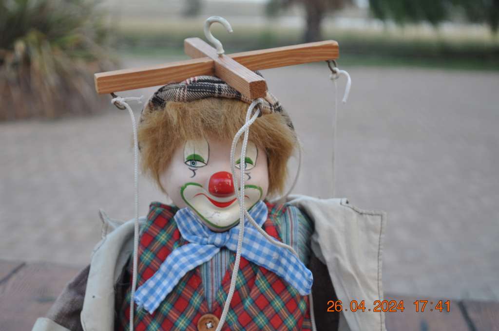 Clown Marionette 500mm
