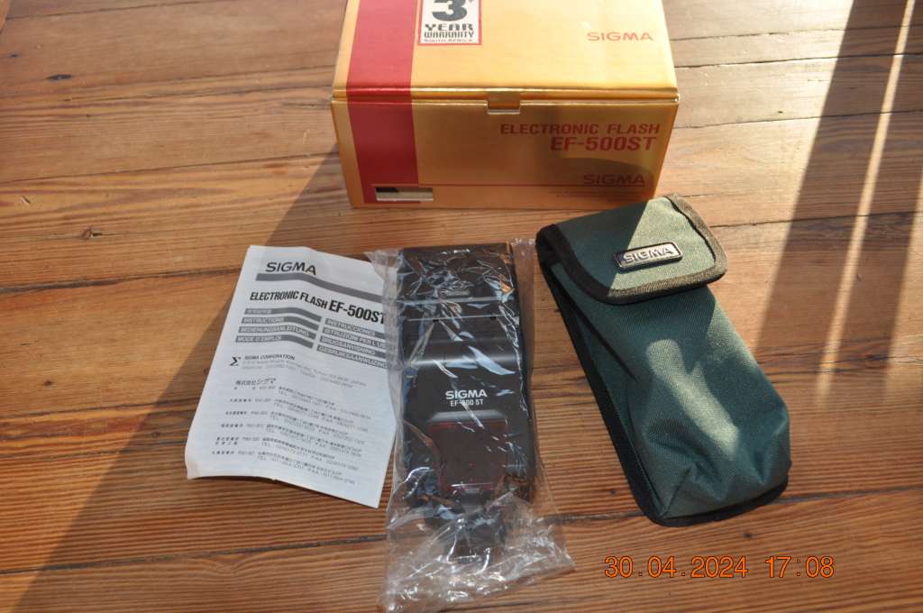 Sigma Flash EF 500 ST (like new)